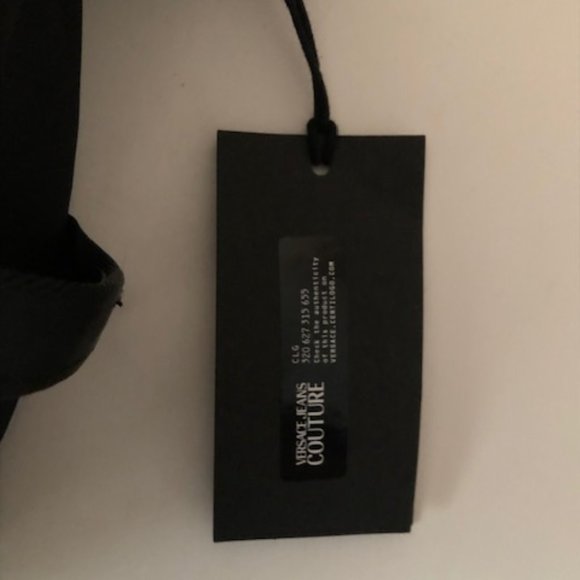 VERSACE Jeans Couture Travel Duffel Bag. Black. Tote. Travel. Bag. NWT. - Picture 5 of 9